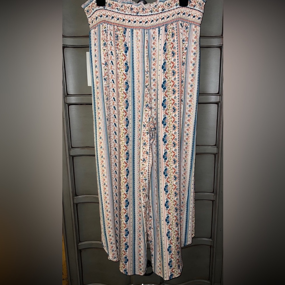 New Kingston Grey easy pull on pants ruched waist Juniors XL - Picture 9 of 14